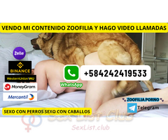 ZOOSEX PORNO ZOOFILIA TELEGRAM CHICA CREA Y VENDE PORNO ONLINE ZOOFILIA